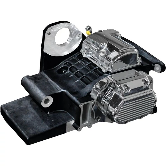 6 sebességes Twin Cam A váltó ház fekete ház króm fedelek – Twin Cam