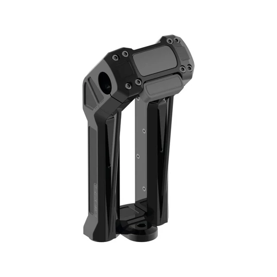 Club Style pullback riser készlet digitális sebességmérőhöz 8.5” magas 1 1/4” bilincs fekete eloxált