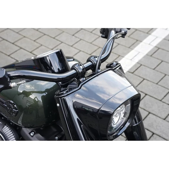 Felső villavég kupakok fekete – Big Twin Evolution; Twin Cam