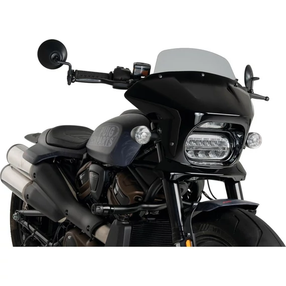 Fury félidom plexi Touring modellhez magasság 115 mm szélesség 350 mm