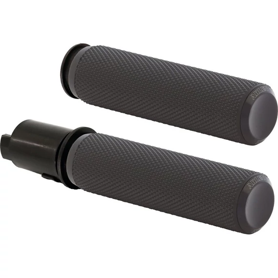 Knurled Fusion markolat fekete gumi fekete vég 1” (25.4 mm) Throttle By Wire szenzoros – Milwaukee-Eight