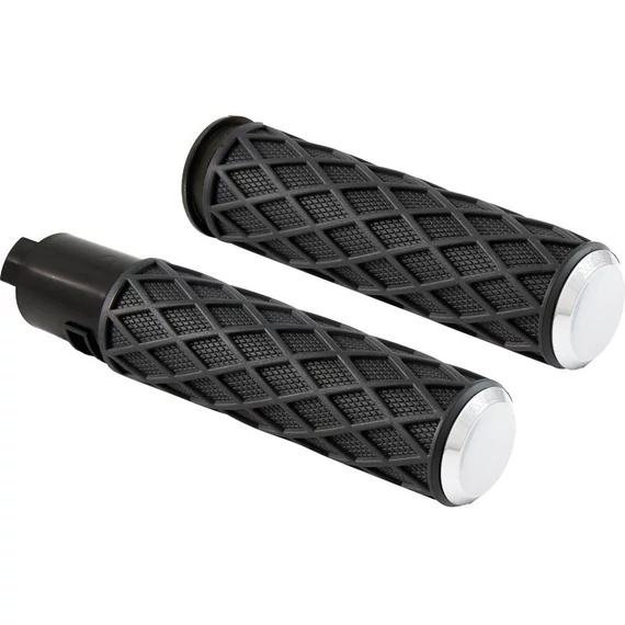 Diamond markolat fekete gumi krómozott véggel 1” (25.4 mm) Throttle By Wire – Milwaukee-Eight