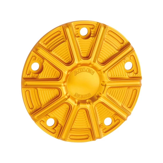 10 Gauge point fedél 5 furatos arany eloxált – Twin Cam