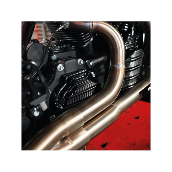10 Gauge váltó oldaldekni fekete eloxált – Twin Cam; Milwaukee-Eight