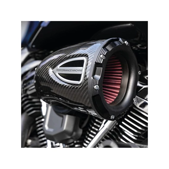 C4 Series légszűrő fényes karbon Black Ops – Milwaukee-Eight