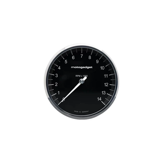 motoscope chronoclassic 2.0 műszer 14.000 rpm polírozott alumínium keret 80 mm