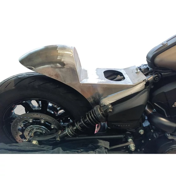 Caferacer hátsó idom átalakító készlet üvegszálas ülésalap nyers