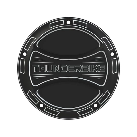 Torque 2.0 kuplungfedél Thunderbike logóval 5 furatos két színű eloxált – Twin Cam; Milwaukee-Eight