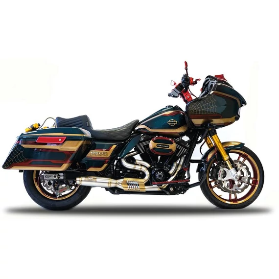 Komplett 2 az 1 ben kipufogórendszer Raw Short – Twin Cam; Milwaukee-Eight