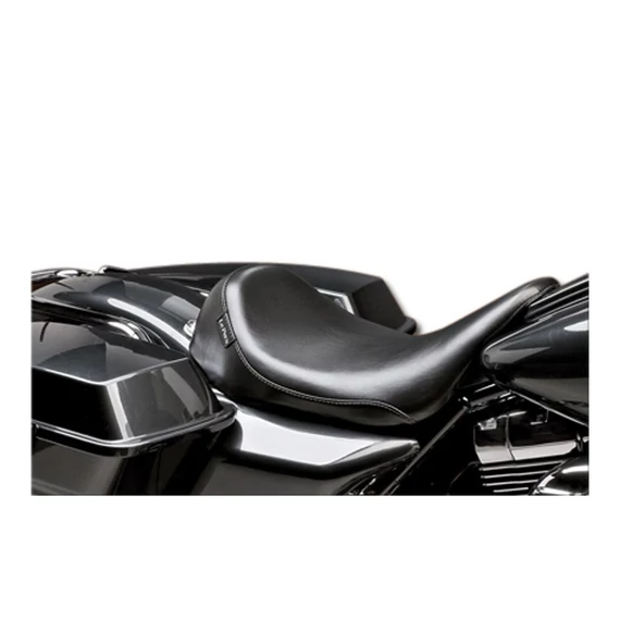 Silhouette sima szóló ülés fekete vinyl – Twin Cam