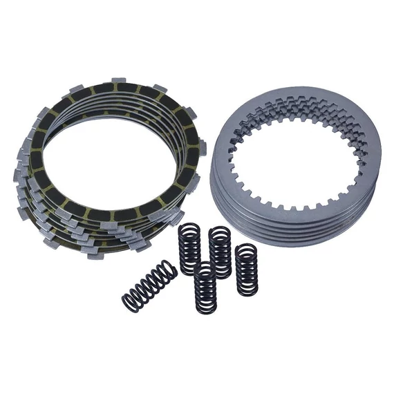 Kuplung lamellakészlet 8 aramid lamella 7 acéltárcsa nehéz rugó készlet