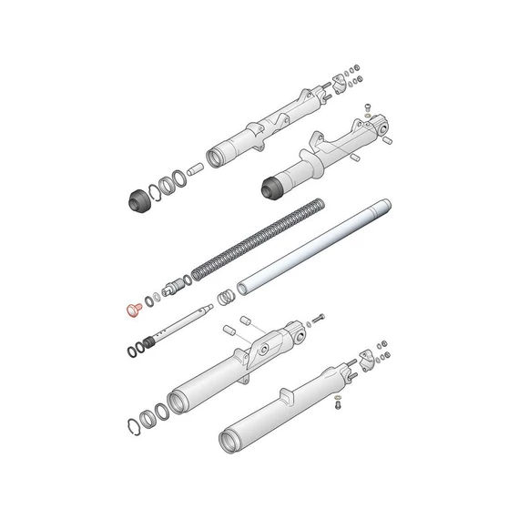 Villa kupak XL FX Big Twin OEM 45993-73 króm – Ironhead; Sportster Evo; Shovelhead