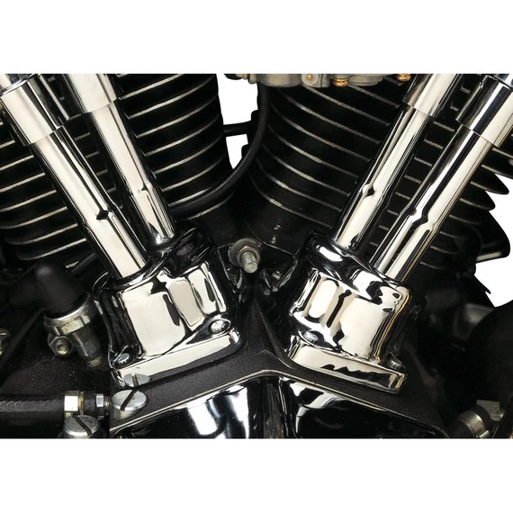 Krómozott szelepemelő blokk borítás – Harley-Davidson kompatibilis