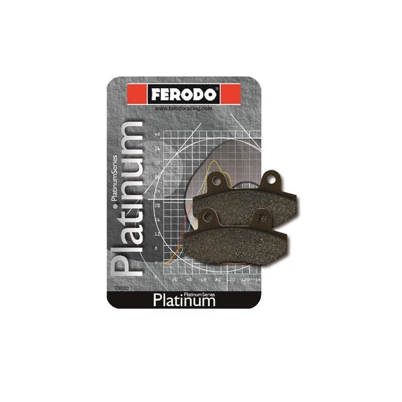 Road Platinum Mid-Metallic fékbetétek Organic Ferodo – Harley-Davidson kompatibilis