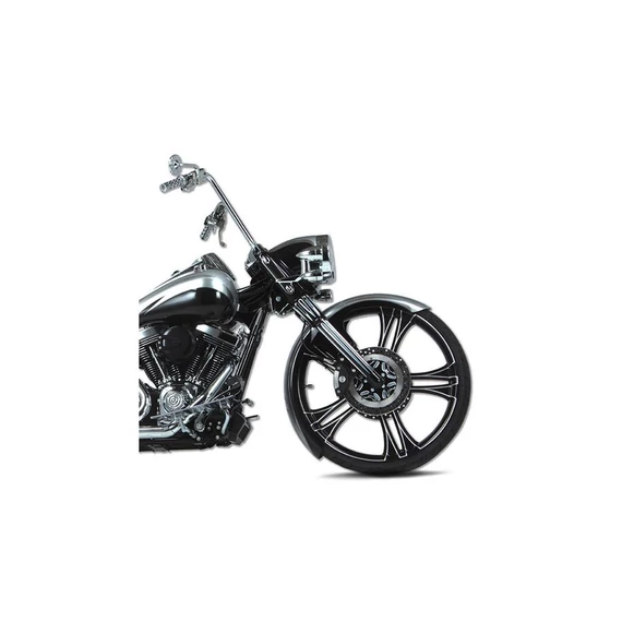Daytona csavarozható gereblye-készlet fekete eloxált – Harley-Davidson kompatibilis