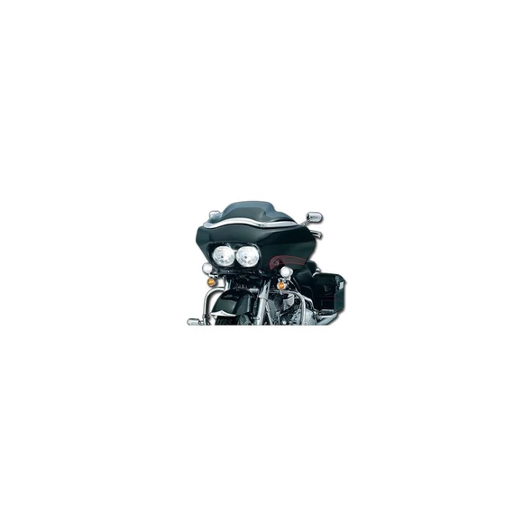 Csontváz kézi tükör fekete szárral, fekete fejjel, fekete – Harley-Davidson kompatibilis