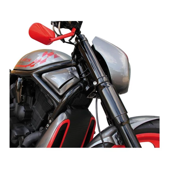 6 darabos villaborítások alsó alumínium villaborítással Cult-Werk fekete – Harley-Davidson kompatibilis