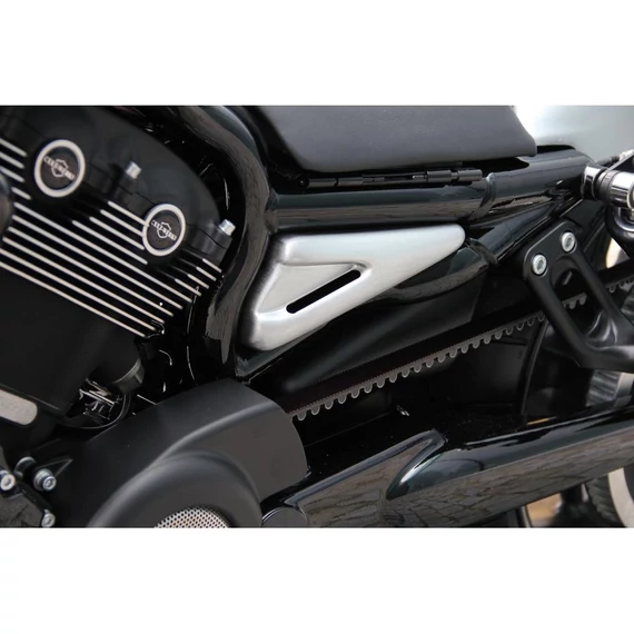 Verseny benzintartály fedél fekete - V-Rod - Revolution – Harley-Davidson kompatibilis