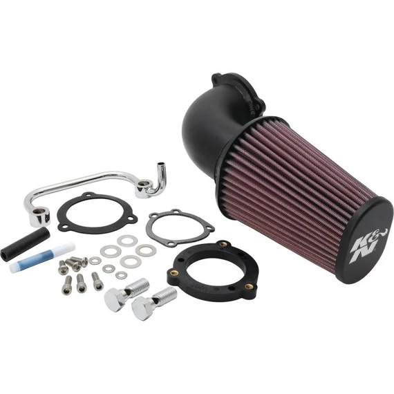 AirCharger légbeömlő fekete porszórt bevonattal – Harley-Davidson kompatibilis