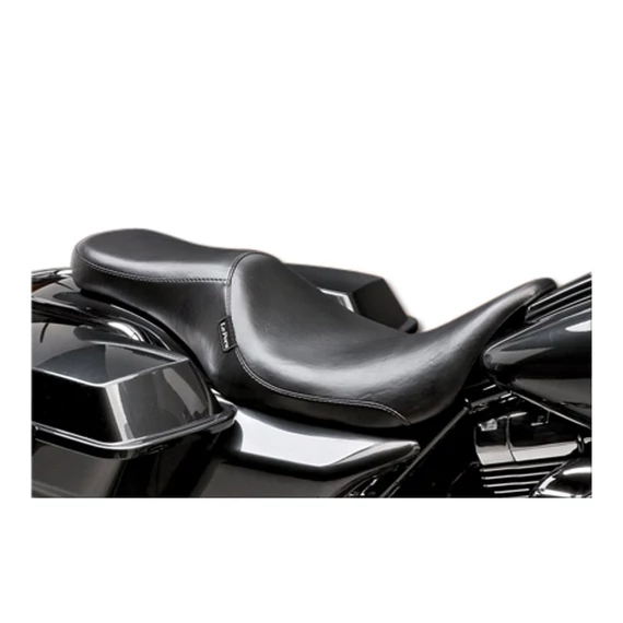 Silhouette 2 Up Smooth ülés 203 mm széles utastérrel, fekete vinil Le Pera 203mm – Harley-Davidson kompatibilis