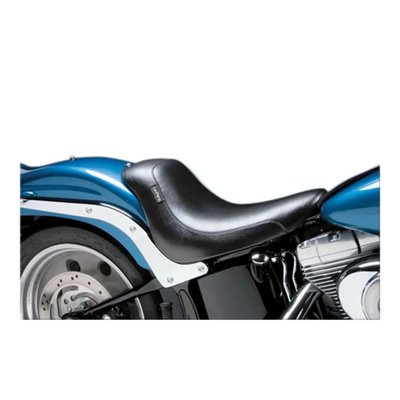 Silhouette Smooth Solo ülés fekete vinil – Harley-Davidson kompatibilis
