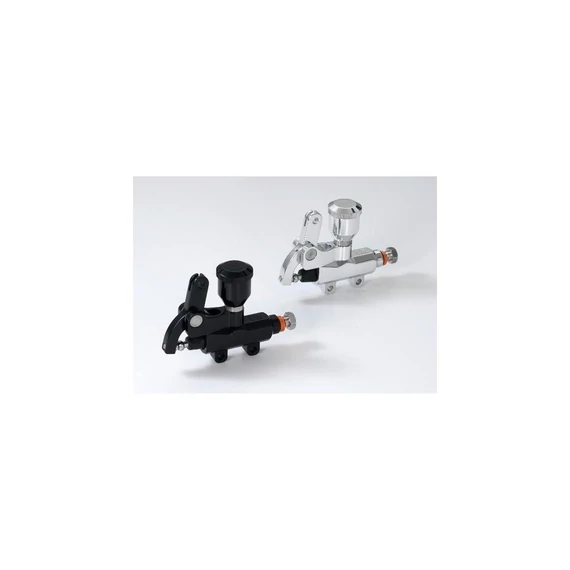 Drótkötéles főfékhenger olajtartállyal, fekete, 14 mm-es bowdenes kuplungbowden_fék – Harley-Davidson kompatibilis
