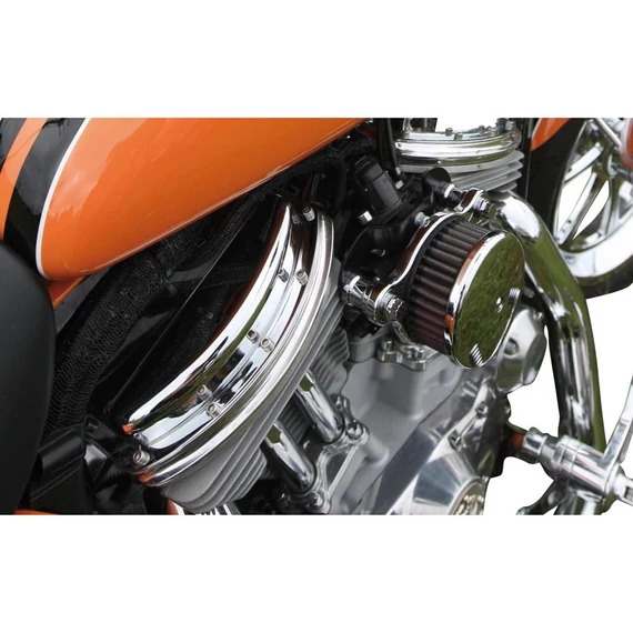 Nagy teljesítményű króm légszűrő – Harley-Davidson kompatibilis
