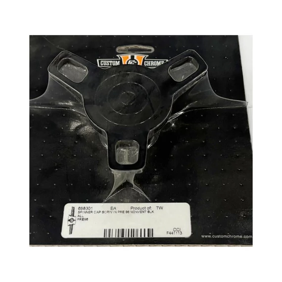Spinner benzinsapka Csak bal oldali sapka (nem szellőző) Fekete ref. Kompatibilit – Harley-Davidson kompatibilis
