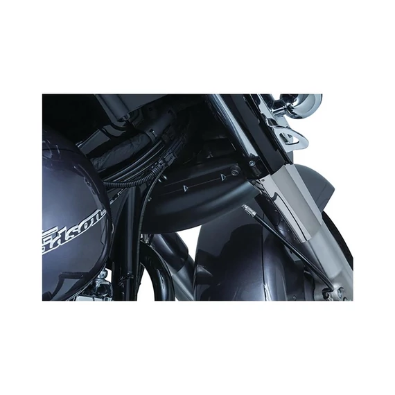 Alsó, háromágú szélterelők, fekete színben – Harley-Davidson kompatibilis