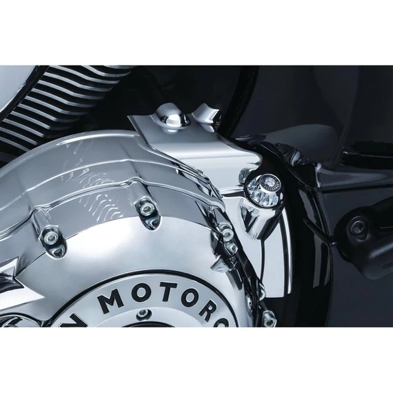 Hátsó olajpanel króm díszítőelem – Harley-Davidson kompatibilis