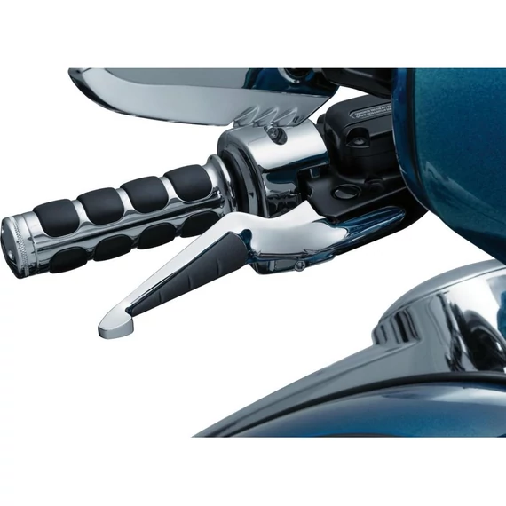 ISO kézivezérlő cserekar krómozott hidraulikus kuplunggal – Harley-Davidson kompatibilis