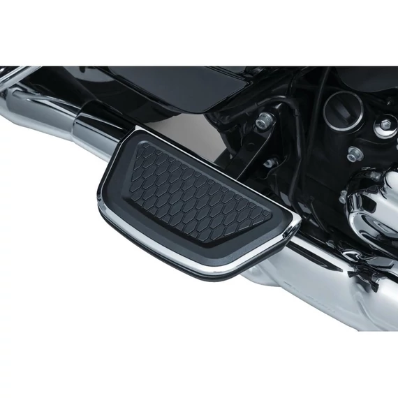 Krómozott hatszögletű utasoldali betétek – Harley-Davidson kompatibilis