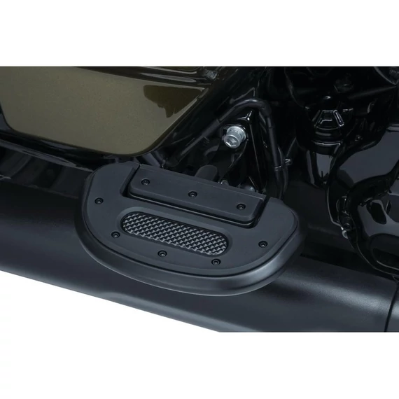 Heavy Industrie utastéri padlódeszkák adapterek nélkül, fekete, szatén – Harley-Davidson kompatibilis