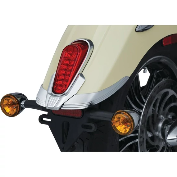 Legacy Fender króm díszítőelem - 2015-2024 – Harley-Davidson kompatibilis