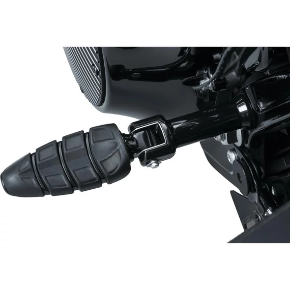 Bordás csapszeg adapterek, fényes fekete, fényes Kuryakyn – Harley-Davidson kompatibilis