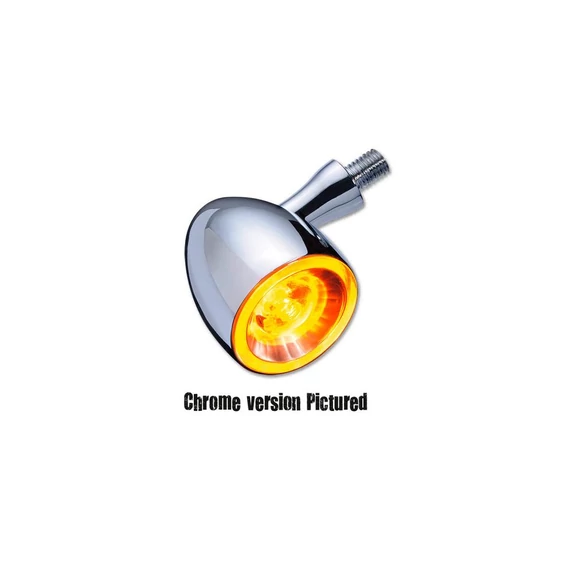 Bullet 1000 Extreme LED irányjelző króm szatén átlátszó LED – Harley-Davidson kompatibilis