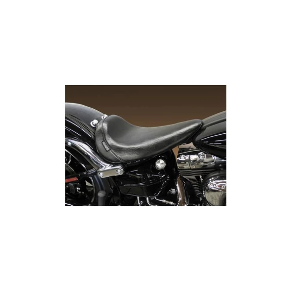 Bare Bones szóló ülés sima fekete vinyl – Twin Cam
