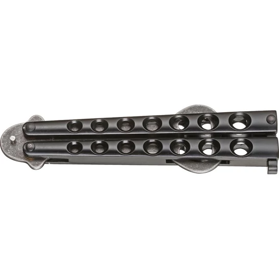 Magnum by Böker, Balisong fekete pillangós üvegnyitó – Harley-Davidson kompatibilis