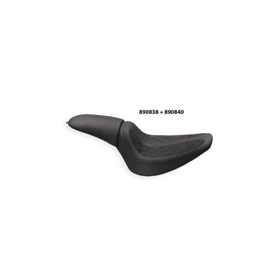 Fred Kodlin Signature Series utasülés sötétbarna – Harley-Davidson kompatibilis