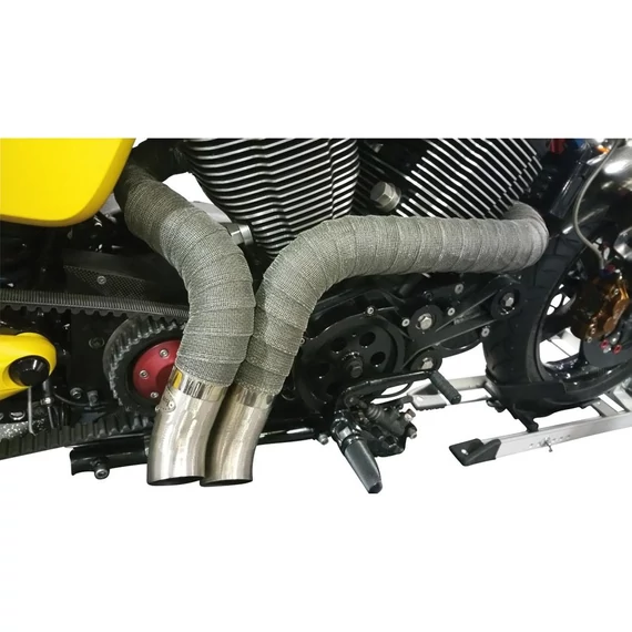 Kipufogó szalag, 1,5 x 20, fekete Kipufogó szalag 1,5 x 20 láb fekete – Harley-Davidson kompatibilis
