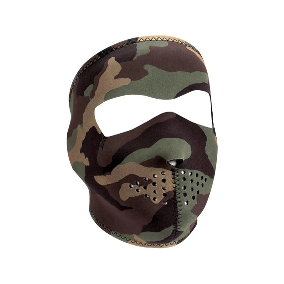Woodland Camo neoprén teljes arcmaszk – Harley-Davidson kompatibilis