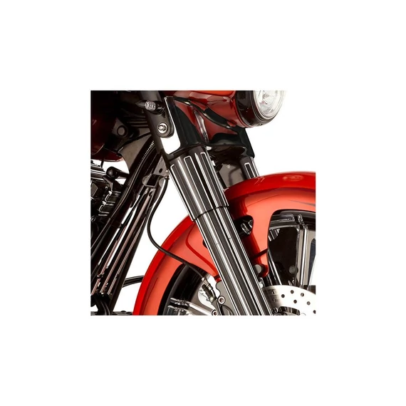 10-es méretű, fekete eloxált villaharang – Harley-Davidson kompatibilis