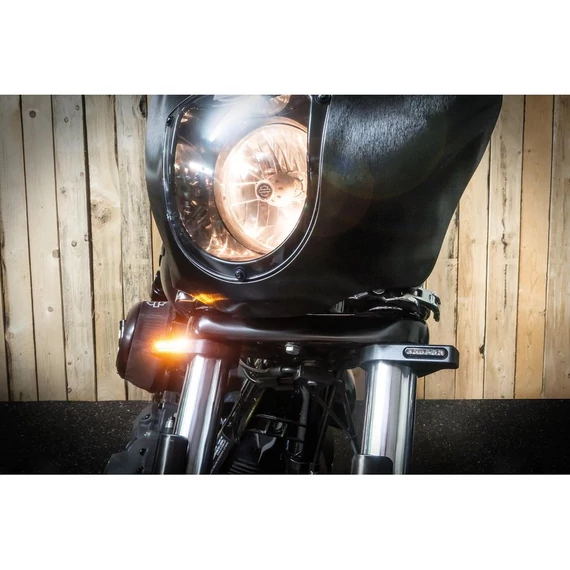 ZC-Line Classic LED irányjelző ezüst eloxált átlátszó LED – Harley-Davidson kompatibilis