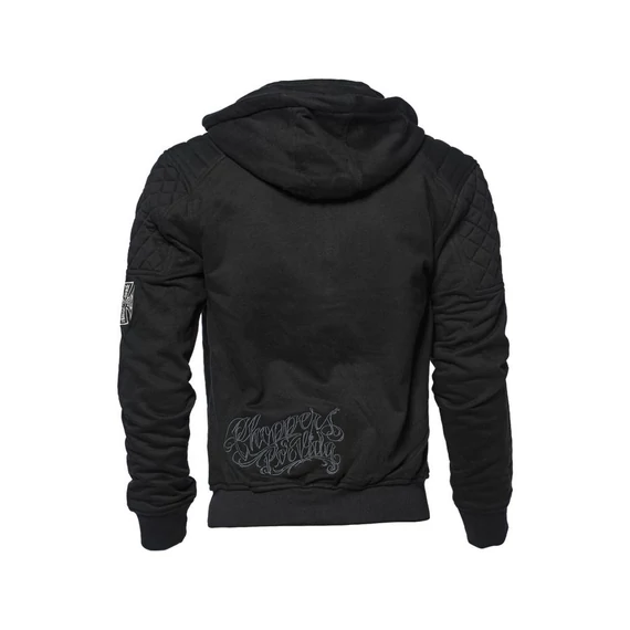 Por Vida cipzáras kapucnis pulóver West Coast Choppers Por Vida Zip Hoodie – Harley-Davidson kompatibilis