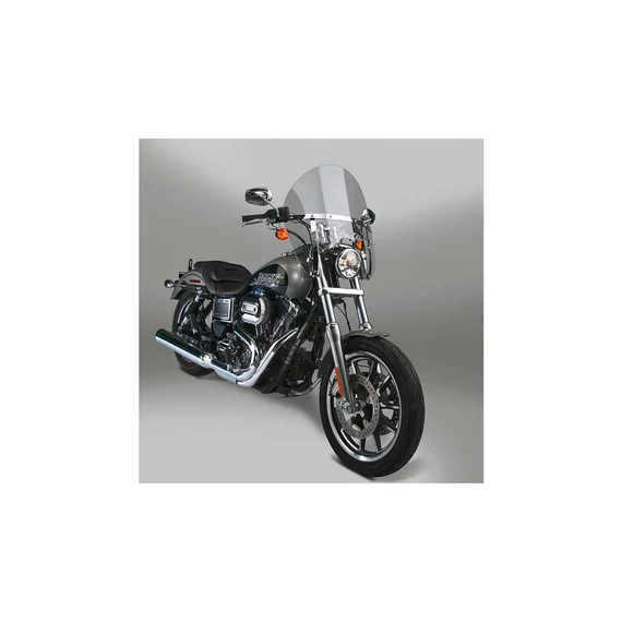 SwitchBlade gyorszáras szélvédő Magasság: 53,5 cm, Szélesség: 57,1 cm Világos füstszínű – Harley-Davidson kompatibilis