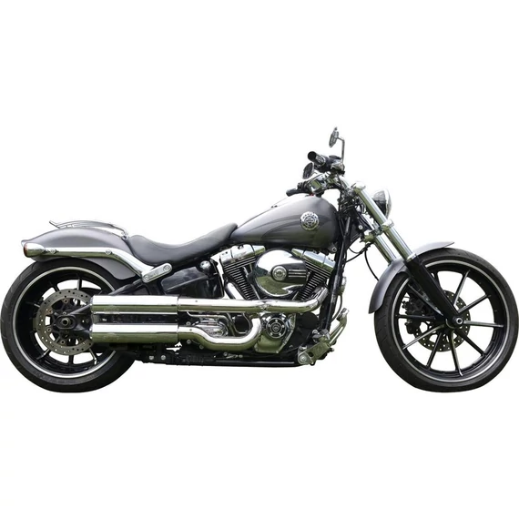 Fat Tommy leömlők Hővédő króm sima króm – Harley-Davidson kompatibilis