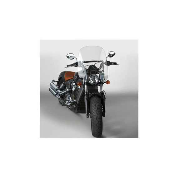 Spartan szélvédő Magasság: 41,7 cm, Szélesség: 46,7 cm Átlátszó - 2015-2024 – Harley-Davidson kompatibilis