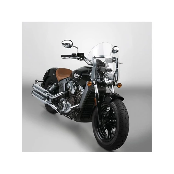 SwitchBlade Shorty gyorszáras szélvédő Magasság: 48 cm, Szélesség: 47 cm, Átlátszó - 2015-2024 – Harley-Davidson kompatibilis