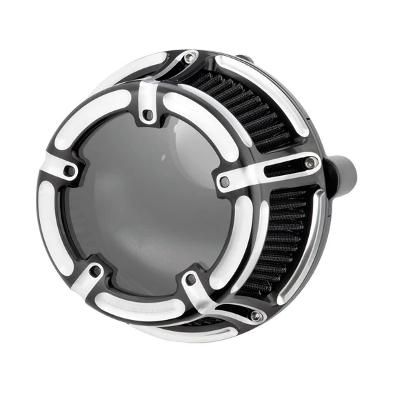 Method™ víztiszta Series légszűrő, feketére vágott eloxált kivitelben – Harley-Davidson kompatibilis