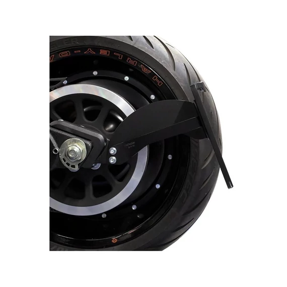 Hosszú oldalra szerelhető rendszámtábla tartó, fekete szatén - 2019-2020 – Harley-Davidson kompatibilis